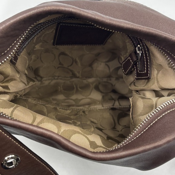 Coach Crossbody Bag Womens Adjustable Strap Tassel Zip Pocket Leather F06X-1415 - Picture 11 of 12